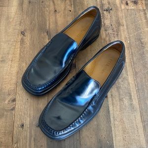 EUC Men’s Cole Haan Nike Air Black Loafers Size 9.5 9 1/2